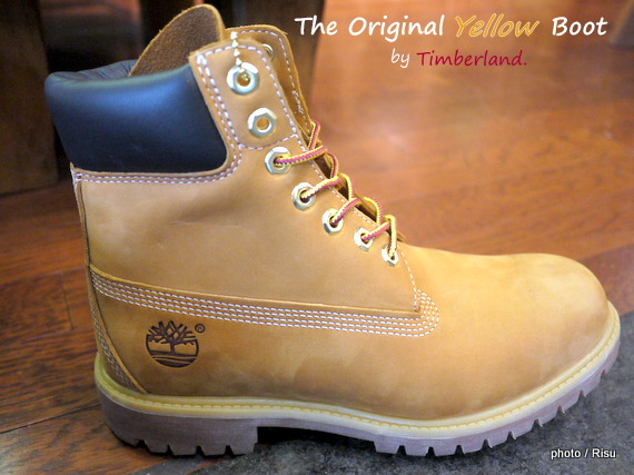 イエローブーツ　Timberland