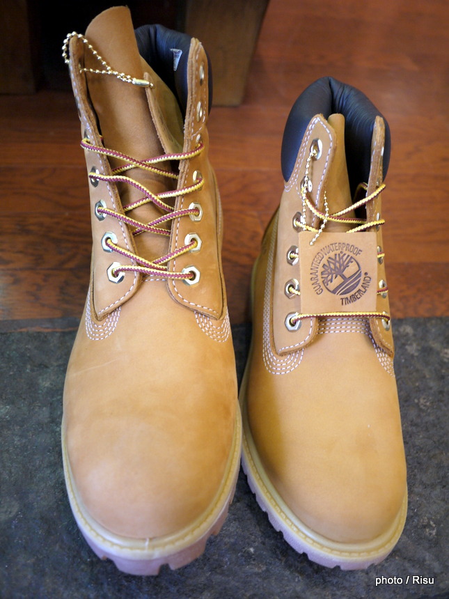 イエローブーツ　Timberland