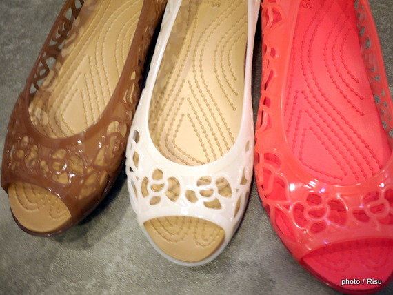 crocs isabella jelly flat w クロックス イザベラ ジェリー フラットウィメン