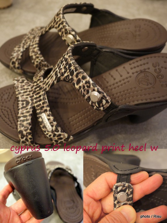 cyprus 5.0 leopard print heel w　サイプラス 5.0 レオパード プリント ヒール ウィメン