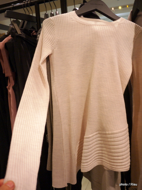 KELD CREW NECK （ALMOND PINK MARL） ALLSAINTS