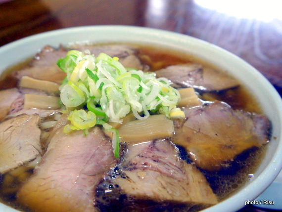 喜多方ラーメン「上海」のチャーシュー麺-喜多方マイスター体験-ぐるっと1周ジオツアー